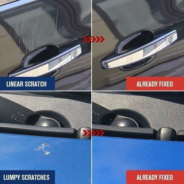 Professional Car Scratch Repair Agent before after