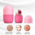 Facial Ice Massage Mold Pink