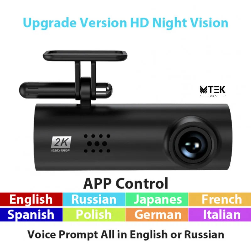 MTEK Dash Cam 1080p footage sample