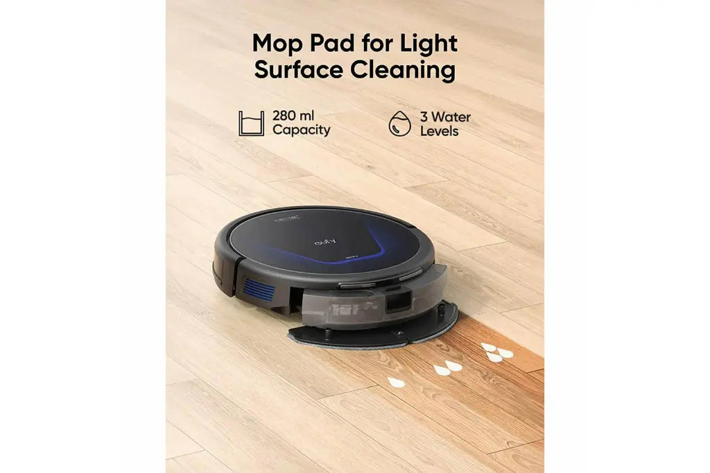 Eufy G50 Hybrid Robot Vacuum in use