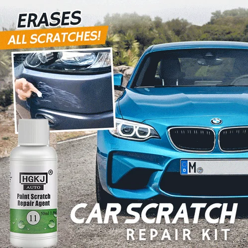 Professional Car Scratch Repair Agent in use