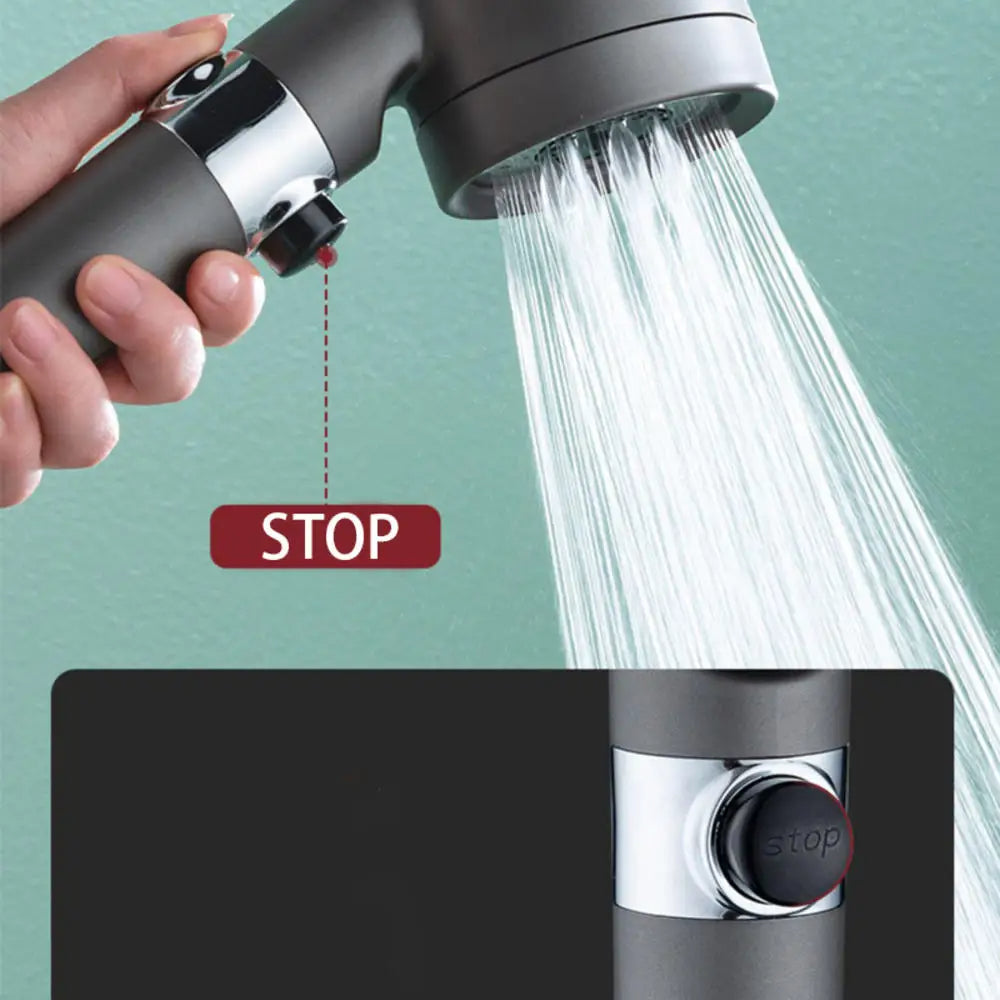 Shower Filter Shower Head in use
