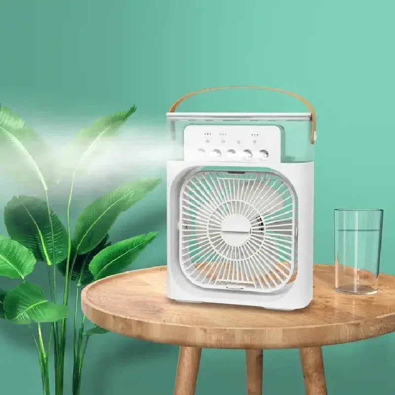 Mini Air Cooler in bedroom