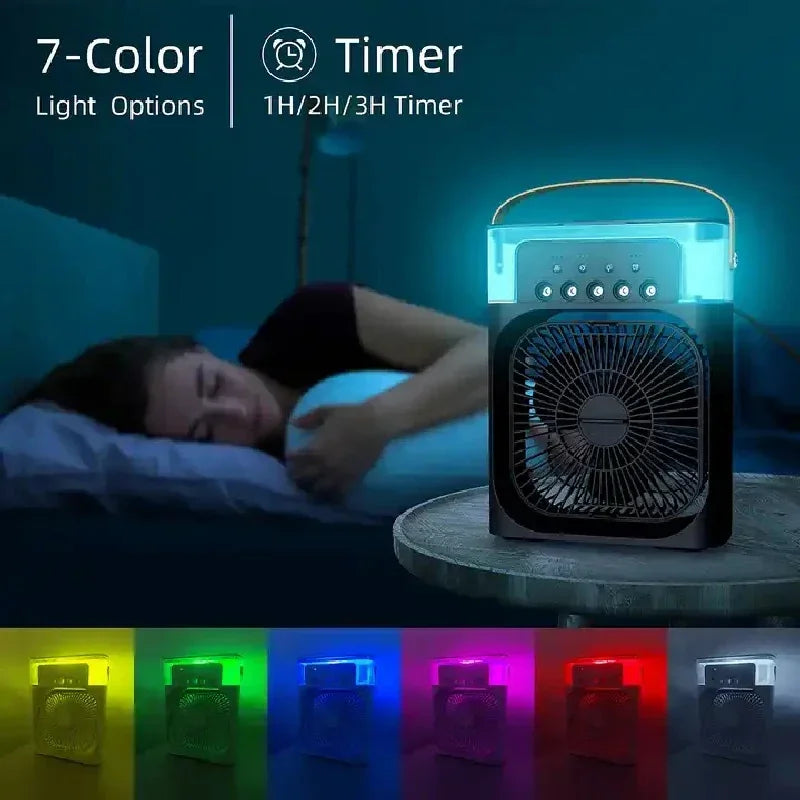 Mini Air Cooler in use