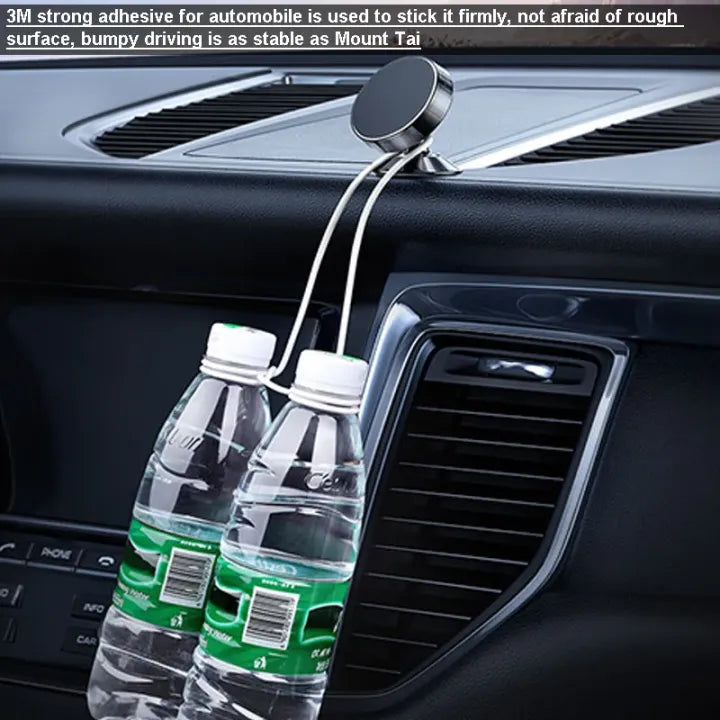 Magnetic Car Phone Holder in use