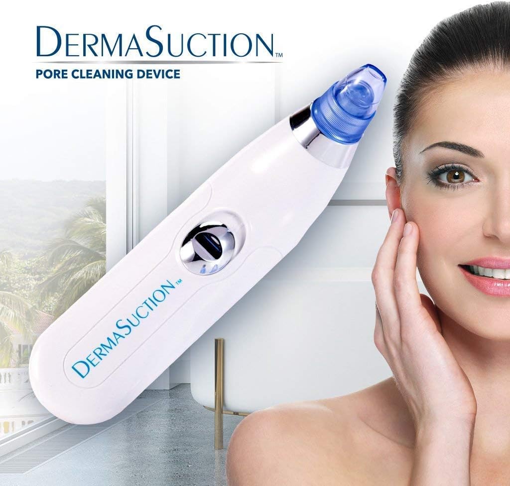 Pore cleaner with multiple suction heads