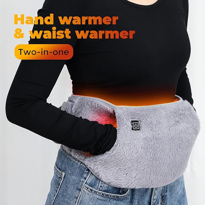 Electric Heated Waist Belt – Warm Stomach & Back Support