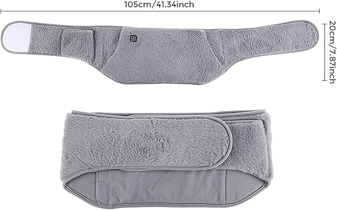 Electric Heated Waist Belt – Warm Stomach & Back Support