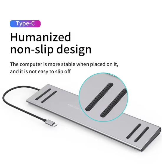 محطة وصل USB-C متعددة الوظائف 14 في 1