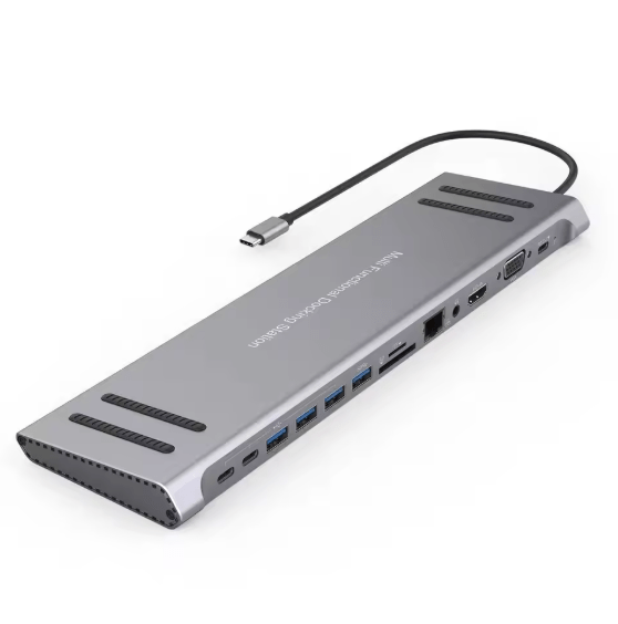 محطة وصل USB-C متعددة الوظائف 14 في 1