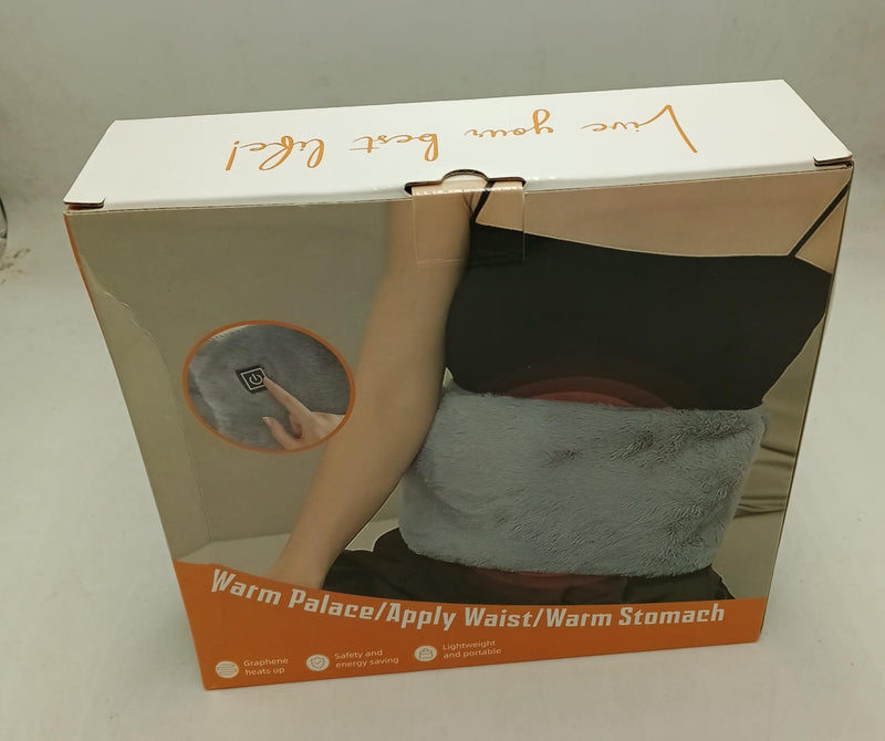 Electric Heated Waist Belt – Warm Stomach & Back Support