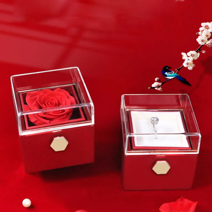 Rotating Rose Gift Box main view
