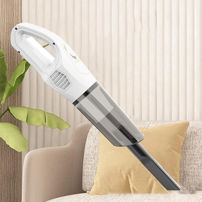 Smart Portable Vacuum Cleaner in use
